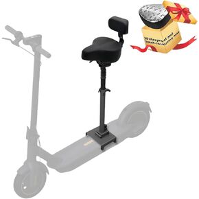 Electric Scooter Seat Compatible with Ninebot Max G30P/G30LP Electric KickScooter, Oversized Saddle with Backrest, Comfortable Wide Seat Cushion