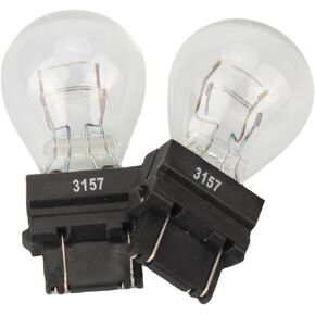 3157/3457 tail/brake light bulb/Turn Signal Bulbs(12V 27/7W 2200K) fits for Jeep Grand Cherokee Wrangler Commander Compass Journey Primus Edge -(Pack of 2)