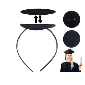 Graduation Cap Headband Secures Your Grad Cap Upgrade Insert Hat Accessories for Graduates Gift for Girls