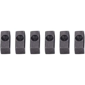 6Pcs Electric Guitar Tremolo Bridge Saddle, Clamp Locking String Insert Block Locking String Inserts