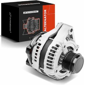 A-Premium Alternator Compatible with Buick Lucerne 2009 2010 2011 V6 3.9L OHV, 12V 140A Clockwise 6-Groove Pulley, Replace# 104210-2250, 1042102250