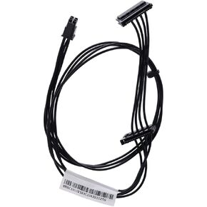 Deal4GO 55cm Mini 4-pin to 2 HDD SATA Power Cable 00XL195 5C10U58491 Replacement for Lenovo ThinkCentre M910Q M920T M710T M910s P330