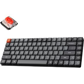 Keychron K3 Max Low-Profile Wireless Mechanical Keyboard, 75% Layout 2.4 GHz Bluetooth QMK/VIA White Backlight Ultra-Slim with Gateron Brown Switch Compatible with Mac Windows Linux