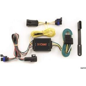 Curt Manufacturing 56018 Vehicle-Side Custom 4-Pin Trailer Wiring Harness,Fits Select Saturn Vue