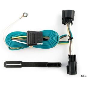 Curt Manufacturing 56046 Vehicle-Side Custom 4-Pin Trailer Wiring Harness,Fits Select Chevrolet Impala