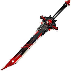 damdos Halloween Prop Cosplay Sword for Skyward Wolf's Blade Gravestone PU Foam Weapons Birthday Gifts