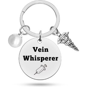 Phlebotomist Gifts Phlebotomy Technician Nurse Gift Phlebotomist Keychain for Women Gifts For Technician Hematologist Medical Technologis Phlebotomy Graduation Phlebotomy Student Graduation Gift