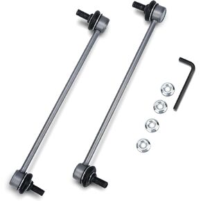 K90349 Zinc-Nickel Alloy Front Stabilizer Sway Bar End Link For 2001-2005 Acura MDX,2003-2005 Honda Pilot,1999-2004 Honda Odyssey,2018-2019 Chevy Equinox,2018-2019 GMC Terrain Replaces# 51320S0XC01