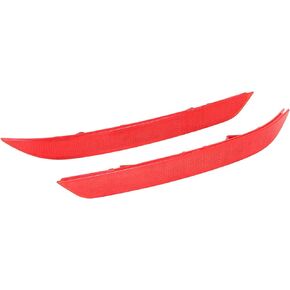 WFLNHB Red Rear Bumper Reflector Driver and Passenger Side Pair Replacement for 2016 2017 Honda Accord 33505T2AA11 33555T2AA11 HO1185111 HO1184111