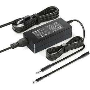 19.5V 3.34A 65W AC Adapter for Dell Inspiron 17 11 13 14 15 3000 5000 7000 3793 5100 5555 5558 5559 5755 7359 7568 LA65NS2-01 Fit All 65W 45W Dell Round Power Connector Laptop Charger Cord 4.5mm/7.4mm