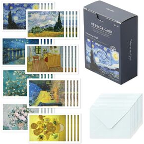 Monolike Mini Single cards Fall in newtro ver.2 - mix 50 mini Single cards, 25 envelopes package