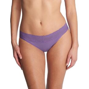Natori Women's Bliss Perfection One Size V-Kini, Dahlia Purple