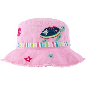 Stephen Joseph Unisex Kid's Bucket HAT, Rainbow Turtle, One Size