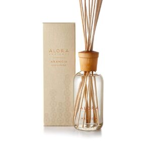 Arancia 8 oz Reed Diffuser | Long-Lasting Feminine Citrus Floral Fragrance | Beautifully Designed for Any Space