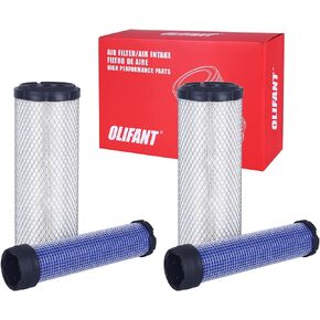 2 Sets Air Filter Combo Kits for Kohler 2508301 2508304 2508301-S 2508304-S Wix 46438 42985 inner outer air cleaner
