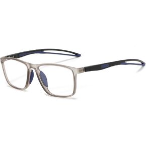 FEISEDY TR90 Sports Ultra-Light Anti-Blue Light Glasses for Women Men Anti Glare UV Protection B0109