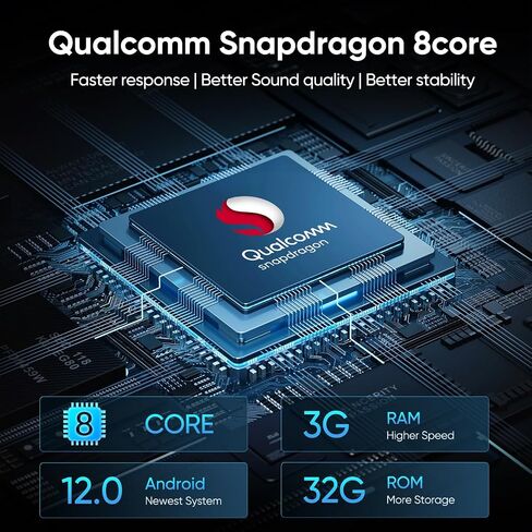 Qualcomm 8 Core 10.2'' Car Radio Stereo for Jeep Wrangler JK Compass Grand Cherokee Dodge with Android12/5G WiFi/Wireless carplay/Android auto/Touchscreen/GPS Navigation/Bluetooth/FM/HD Backup Camera in Saudi Arabia