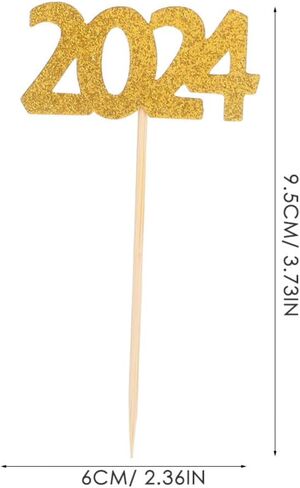 MAGICLULU 12pcs Graduation Hat Cake Toppers 2024 Graduation Cap Cake Insert Graduation Cupcake Decoration Graduation Cake Topper for Graduation Party in Saudi Arabia