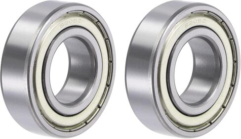 uxcell 6309ZZ Deep Groove Ball Bearings 45mm Bore 100mm OD 25mm Thick Double Shielded Chrome Steel 2pcs in Saudi Arabia