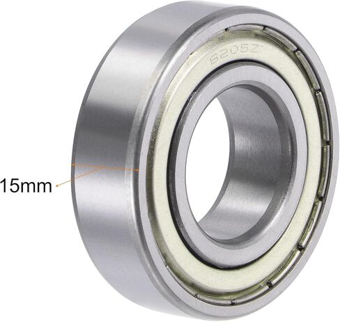uxcell 6309ZZ Deep Groove Ball Bearings 45mm Bore 100mm OD 25mm Thick Double Shielded Chrome Steel 2pcs in Saudi Arabia