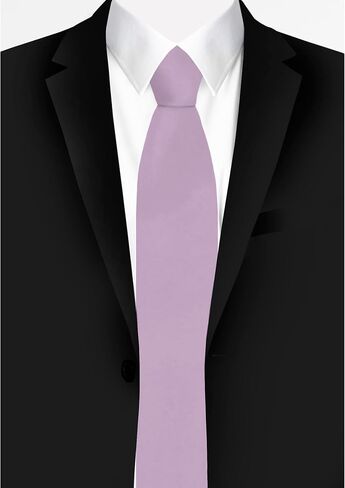 Men's Pre-Tied Solid Color Zipper Neck Tie in Kuwait