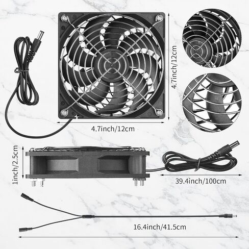 Riakrum Solar Powered Fan Solar Panel Dual Fans Kit 10w 12v Solar Exhaust Fan Outdoor Waterproof Solar Exhaust Fan for Greenhouse Chicken Coop Pet House Sheds Window(1 Set) in Saudi Arabia