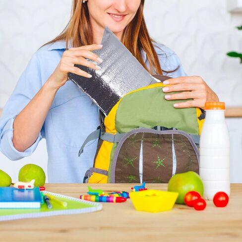 أكياس عازلة، 15 قطعة من أكياس الطعام الحرارية للاستعمال مرة واحدة، بطانات صندوقية حرارية، بطانات صندوقية معدنية، بطانات صندوقية معزولة ذاتيًا، مغلفات، وسائد بريدية، حقائب شحن معزولة in Kuwait