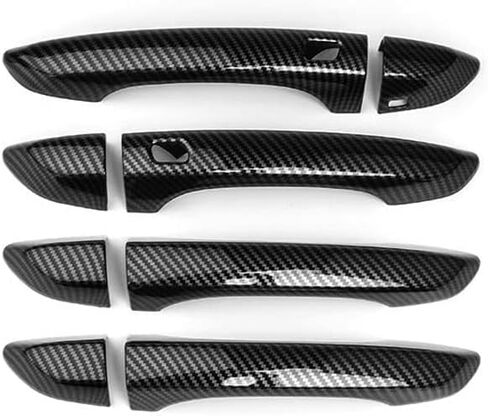 YOUTOOCAR Carbon Fiber Pattern Door Handle Cover Compatible with Kia Stinger 2017-2024 Accessories in Saudi Arabia