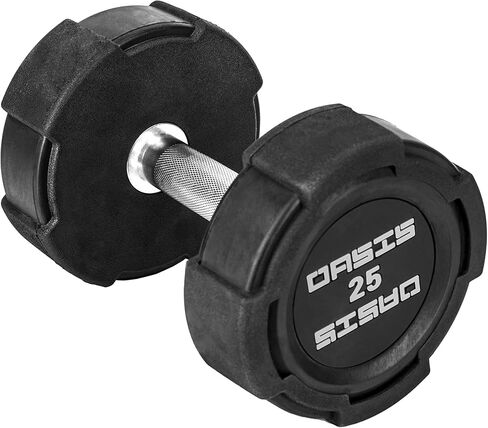 Rubber Encased Dumbbell Sets, Premium Weights Set, Exercise&Fitness Equipment for Home Gym, Hand Sets for Workout, and Strength Training - Available for 5lbs 10lbs 15lbs 20lbs 25lbs 30lbs 35lbs 40lbs 45lbs in Saudi Arabia