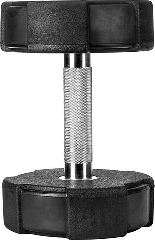 Rubber Encased Dumbbell Sets, Premium Weights Set, Exercise&Fitness Equipment for Home Gym, Hand Sets for Workout, and Strength Training - Available for 5lbs 10lbs 15lbs 20lbs 25lbs 30lbs 35lbs 40lbs 45lbs in Saudi Arabia