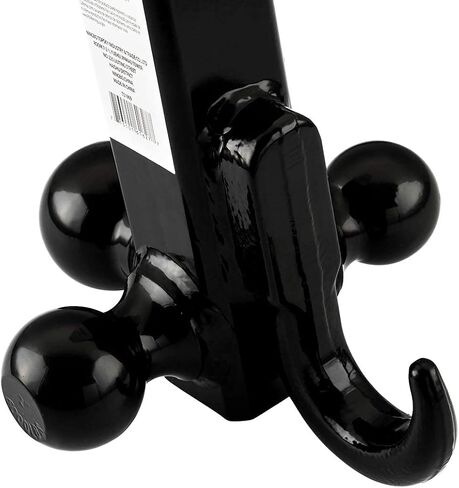 حامل كروي للمقطورة مع خطاف وصلة ودبوس وصلة، 1-7/8 بوصة، 2 بوصة و2-5/16 بوصة، كرة وصلة، وصلة سحب، كرة سوداء، TS2010 in Kuwait