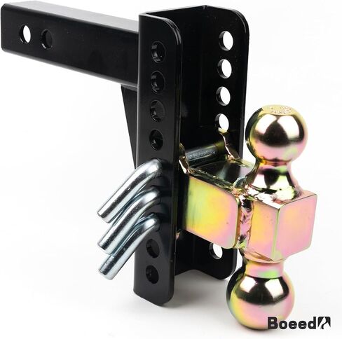 45900 Adjustable Trailer Hitch Ball Mount 2-Inch Receiver Fits for Trailer Adjustable Ball Mount Heavy Duty 6-Inch,Drop 2 and 2-5/16-Inch Trailer Hitch Ball 14000lbs in Kuwait