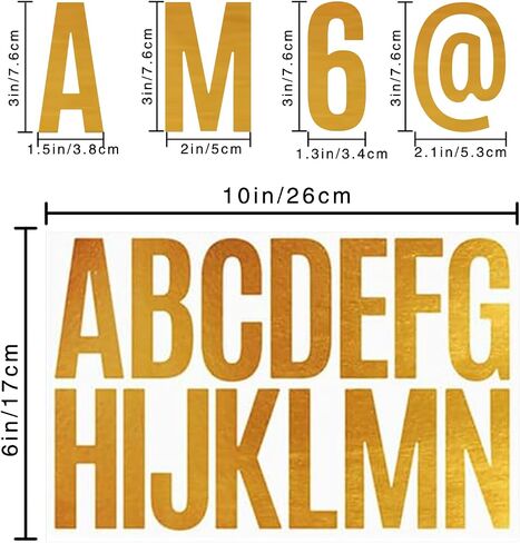 528pcs Letter Stickers 24 Sheets 3 Inch Number Alphabet Stickers Black Self Adhesive Waterproof for Bulletin Board Letters Kit Mailbox Numbers Labels DIY Crafts Art Making(Art,Black) in Saudi Arabia