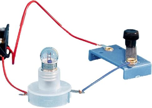 Electrical Circuit Experiment Kit, Small Bulb Lights Up Kit Basic Physic Science Playset Educational STEM Kit A OneSize Use Safety Easy Installation,Learning and Education in Saudi Arabia