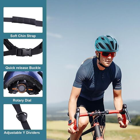 Bike Helmet Lightweight Mountain Bike Helmet for Women Men Breathable Adjustable Head Size Comfortable Bicycle Helment in Saudi Arabia