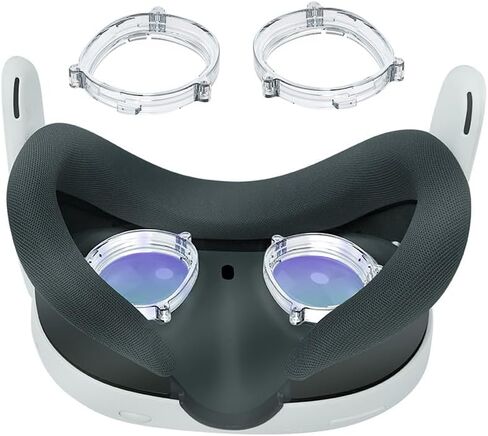 إطار النظارات المغناطيسي VR لـ Meta Quest 3 المضادة للخدش VR عدسة حامي النظارات فاصل ملحقات سماعة الرأس VR in Saudi Arabia
