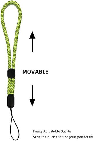 سلسلة مفاتيح بحبل للمعصم، حزام يد رياضي قابل للتعديل، حبل صغير للمفاتيح، مصباح يدوي خارجي، كوب ماء محمول، محرك فلاش USB، كاميرا الهاتف الخلوي، حامل شارة بطاقة الهوية، 5 عبوات in Kuwait