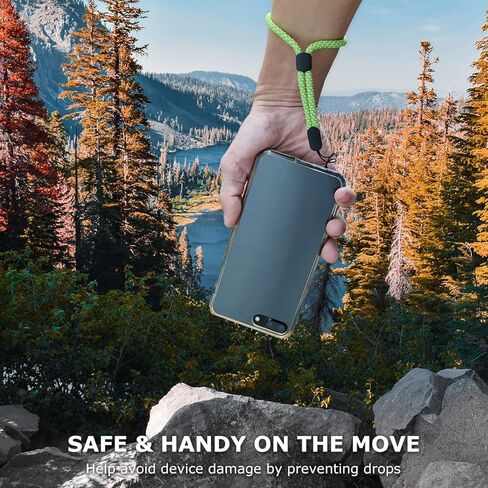 سلسلة مفاتيح بحبل للمعصم، حزام يد رياضي قابل للتعديل، حبل صغير للمفاتيح، مصباح يدوي خارجي، كوب ماء محمول، محرك فلاش USB، كاميرا الهاتف الخلوي، حامل شارة بطاقة الهوية، 5 عبوات in Kuwait