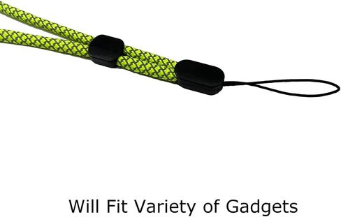 سلسلة مفاتيح بحبل للمعصم، حزام يد رياضي قابل للتعديل، حبل صغير للمفاتيح، مصباح يدوي خارجي، كوب ماء محمول، محرك فلاش USB، كاميرا الهاتف الخلوي، حامل شارة بطاقة الهوية، 5 عبوات in Kuwait