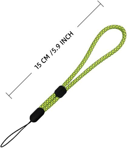 سلسلة مفاتيح بحبل للمعصم، حزام يد رياضي قابل للتعديل، حبل صغير للمفاتيح، مصباح يدوي خارجي، كوب ماء محمول، محرك فلاش USB، كاميرا الهاتف الخلوي، حامل شارة بطاقة الهوية، 5 عبوات in Kuwait