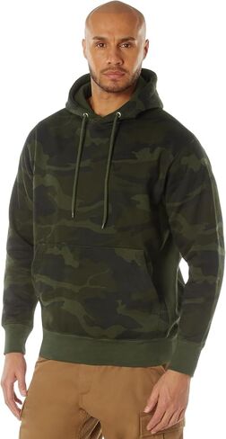 سترة Rothco Midnight Camo Every Day - سويت شيرت بغطاء للرأس مموه - دافئ ومريح - رائع للمغامرات الخارجية in Saudi Arabia
