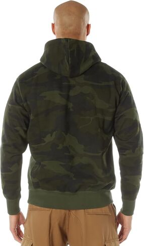 سترة Rothco Midnight Camo Every Day - سويت شيرت بغطاء للرأس مموه - دافئ ومريح - رائع للمغامرات الخارجية in Saudi Arabia