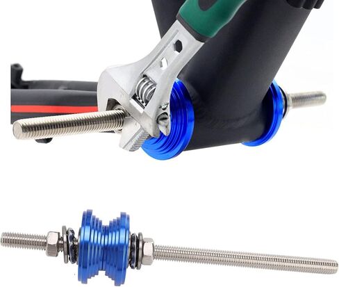 Bicycle Headset Cup Press Tool, Bracket Removal Tool Bottom Bracket Press Tool Bracket Press Wrist Set with Wrench Bicycle Repair Accessories Bearing Installer Bottom Bracket Press Tool in Kuwait