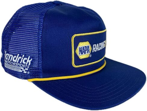 Chase Elliott #9 NASCAR 2024 NAPA Racing Patched Sponsor Brushed Twill Blue Rope Hat in Saudi Arabia