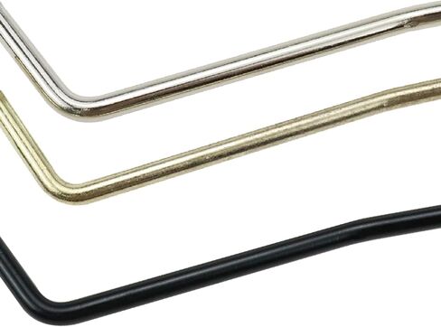 3 قطع بقطر 5 مم و6 مم للجيتار Tremolo Arm Whammy Bridge Bar لملحقات استبدال الجيتار الكهربائي - ذهبي/أسود/فضي in Kuwait