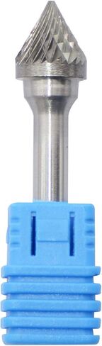SJ-5 Tungsten Carbide Burr Rotary File 60 degree Cone Shape Double Cut with 1/4''Shank for Die Grinder Drill Bit in Saudi Arabia