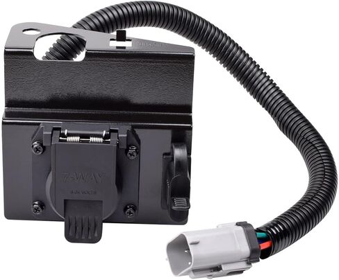 4 و 7 دبوس مقطورة سحب الأسلاك تسخير التوصيل متوافق مع 2002-2004 Ford F250 F350 Super Duty، استبدال # 2C3Z-13A576-DA in Kuwait
