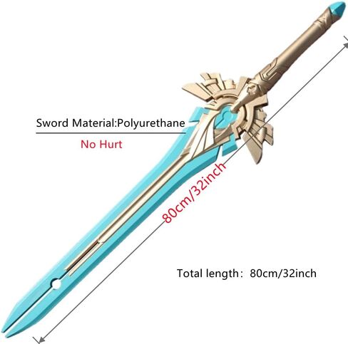 damdos Halloween Prop Cosplay Sword for Skyward Wolf's Blade Gravestone PU Foam Weapons Birthday Gifts in Saudi Arabia