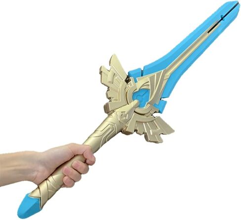 damdos Halloween Prop Cosplay Sword for Skyward Wolf's Blade Gravestone PU Foam Weapons Birthday Gifts in Saudi Arabia
