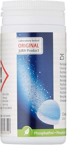 أقراص التنظيف سيروني - تنظيف ماكينة القهوة، أقراص إزالة الترسبات مثالية لتنظيف وحماية ماكينات القهوة الأوتوماتيكية بالكامل 25 قطعة in Kuwait